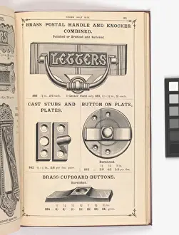 Page from Illustrated Catalogue of Machine-Made and Cast Ca