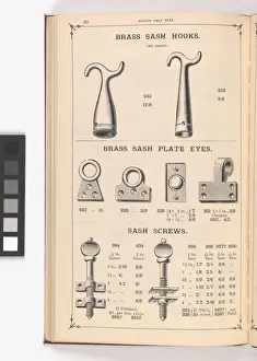 Page from Illustrated Catalogue of Machine-Made and Cast Ca
