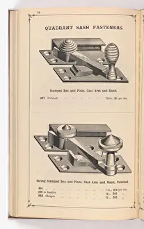 Page from Illustrated Catalogue of Machine-Made and Cast Ca