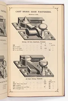 Page from Illustrated Catalogue of Machine-Made and Cast Ca