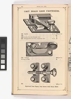 Page from Illustrated Catalogue of Machine-Made and Cast Ca