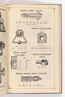 Page from Illustrated Catalogue of Machine-Made and Cast Ca