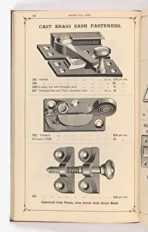 Page from Illustrated Catalogue of Machine-Made and Cast Ca