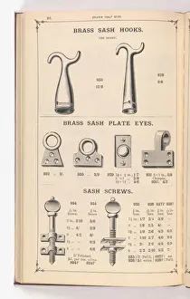 Page from Illustrated Catalogue of Machine-Made and Cast Ca