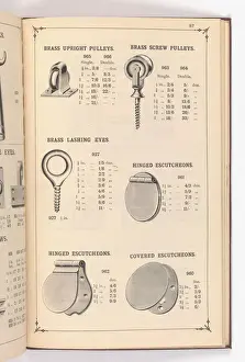 Page from Illustrated Catalogue of Machine-Made and Cast Ca