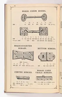 Page from Illustrated Catalogue of Machine-Made and Cast Ca