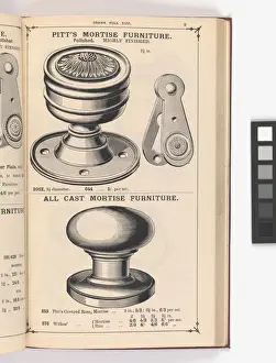 Page from Illustrated Catalogue of Machine-Made and Cast Ca
