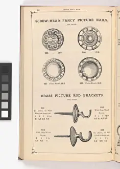 Page from Illustrated Catalogue of Machine-Made and Cast Ca