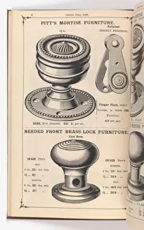 Page from Illustrated Catalogue of Machine-Made and Cast Ca