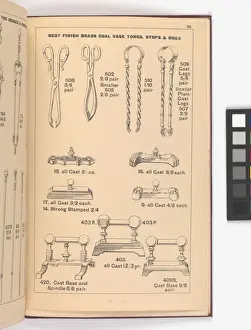 Page from Illustrated Catalogue of Machine-Made and Cast Ca