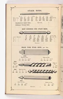 Page from Illustrated Catalogue of Machine-Made and Cast Ca