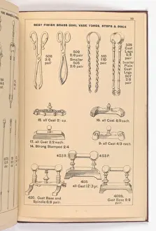Page from Illustrated Catalogue of Machine-Made and Cast Ca