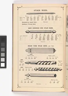 Page from Illustrated Catalogue of Machine-Made and Cast Ca