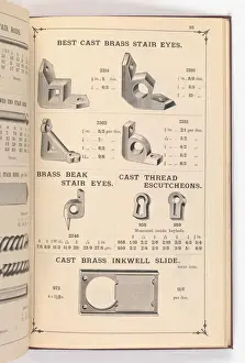 Page from Illustrated Catalogue of Machine-Made and Cast Ca