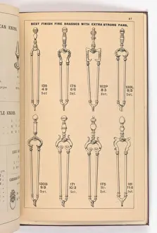 Page from Illustrated Catalogue of Machine-Made and Cast Ca