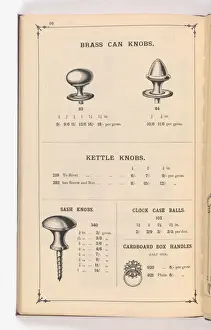 Page from Illustrated Catalogue of Machine-Made and Cast Ca