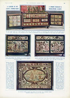 Needlework Prints: Page from The Illustrated London News