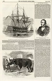 Seymour Collection: A page from the Illustrated London News, 12th February 1853