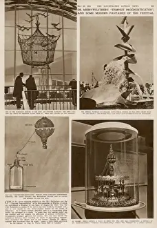 Forecast Prints: A page from the Illustrated London News, 1951