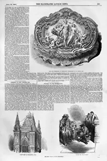 Page from Illustrated London News 22 April 1848