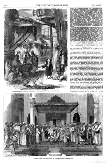 Srinagar Prints: A page from The Illustrated London News, 28th November 1857