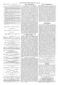 Journalism Prints: Page from The Illustrated London News, 30th November 1912