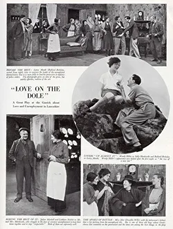 Page from The Illustrated Sporting & Dramatic News of Walter Greenwood's play Page from The Illustrated Sporting & Dramatic News of Walter Greenwood's play
