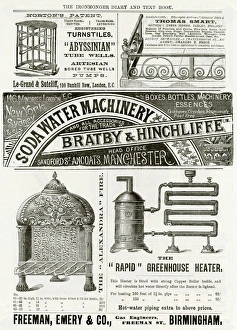 Images Dated 13th September 2017: Page from Ironmonger Diary 1889