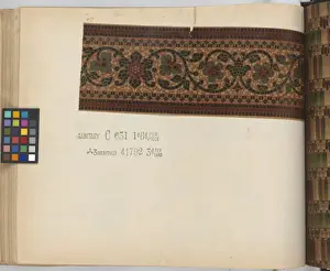 Page from New Artistic Wall Papers