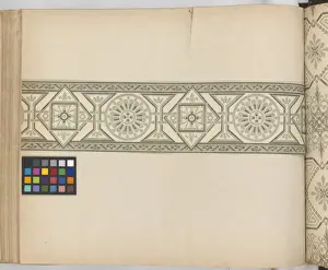 Page from New Artistic Wall Papers