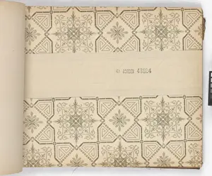 Page from New Artistic Wall Papers