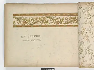 Page from New Artistic Wall Papers