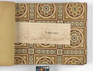 Page from New Artistic Wall Papers