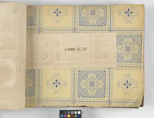 Page from New Artistic Wall Papers