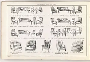 Page from New Illustrated Catalogue of Furniture