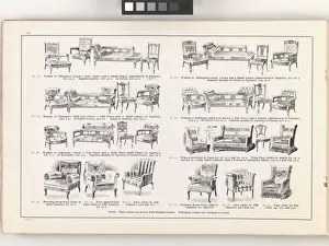 Page from New Illustrated Catalogue of Furniture