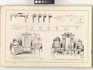 Page from New Illustrated Catalogue of Furniture
