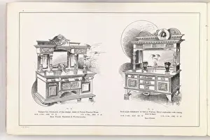Page from New Illustrated Catalogue of Furniture