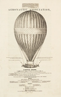Images Dated 13th June 2012: Page of prospectus, Aeronautic Association