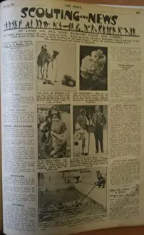 Reported Prints: Page from The Scout newspaper