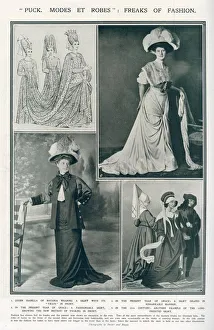 Apr20 Gallery: A page from The Sketch commenting on how fashions of 1907 echo those of the medieval era