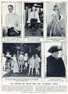 Doris Prints: Page from The Sketch reporting on an anonymous Watteau party in fact arranged by Heather