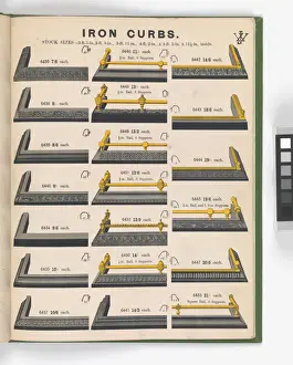 Page from Special New Designs of Brass and Iron Fenders, Fi