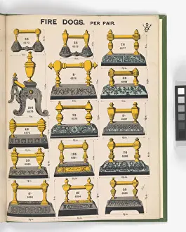Page from Special New Designs of Brass and Iron Fenders, Fi