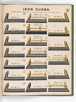 Page from Special New Designs of Brass and Iron Fenders, Fi