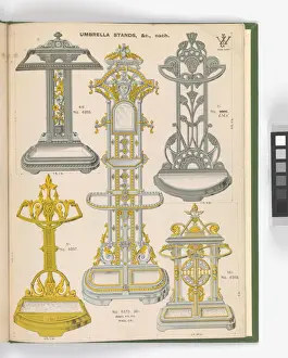 Page from Special New Designs of Brass and Iron Fenders, Fi