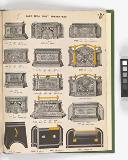 Page from Special New Designs of Brass and Iron Fenders, Fi