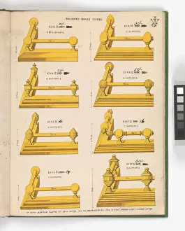 Page from Special New Designs of Brass and Iron Fenders, Fi