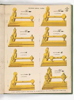 Page from Special New Designs of Brass and Iron Fenders, Fi