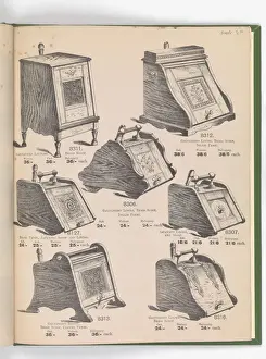 Page from Special New Designs of Brass and Iron Fenders, Fi
